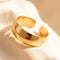 Solène Wide Gold Cuff