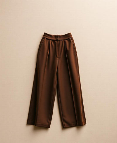 Studio Wide-Leg Wool Trouser